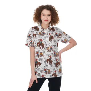 Cowboy Women's Golf Shirt