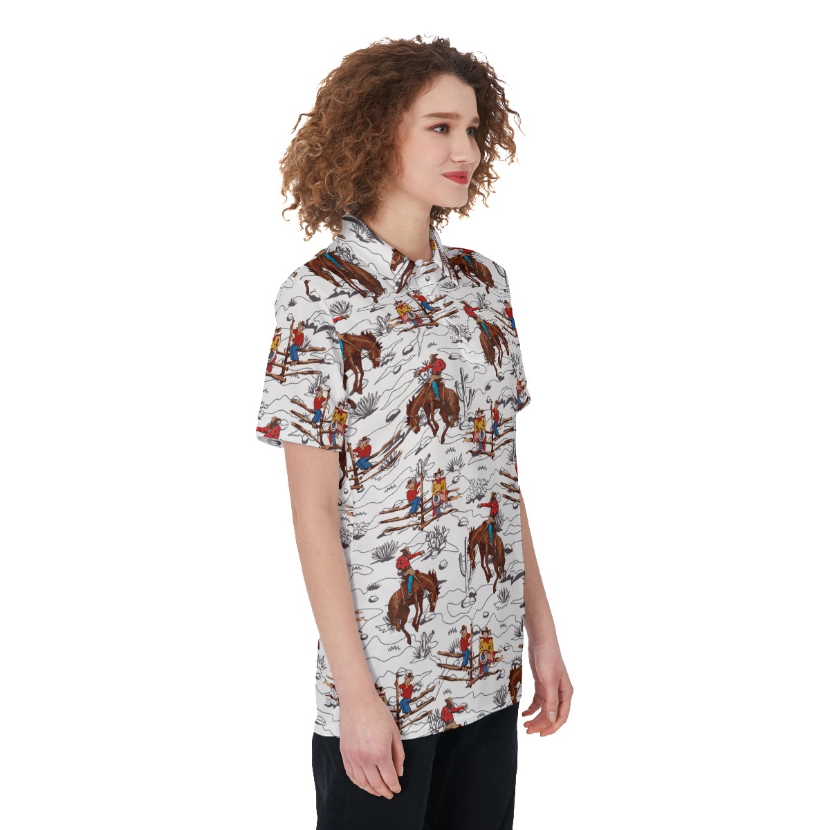 Cowboy Women's Golf Shirt