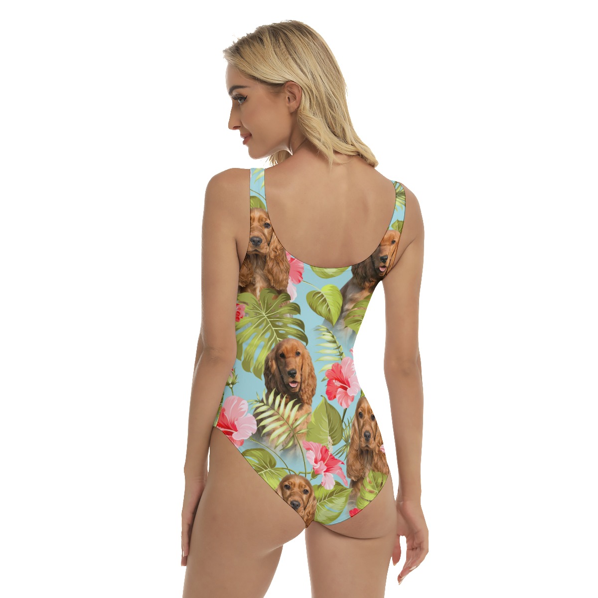 Custom Bathing Suits With Dog Face