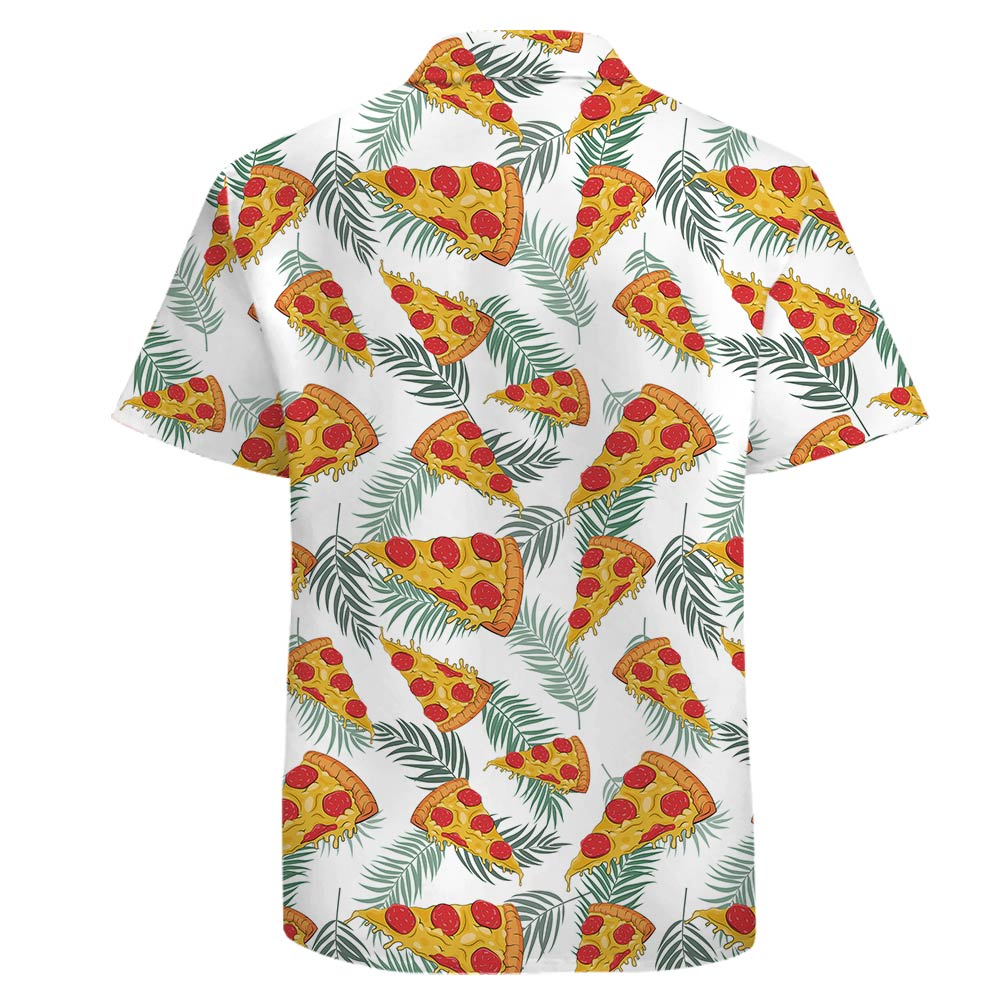 Tropical Pizza Hawaiian Shirt 100% Cotton