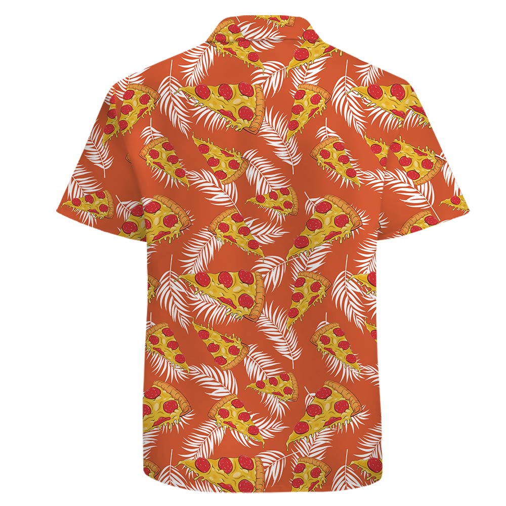 Pizza Cotton Hawaiian Shirt