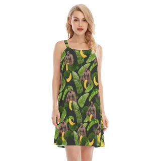 Hilarious Barry Wood Hawaiian Summer Dress