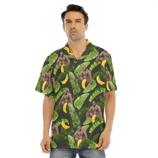 Hilarious Barry Wood Banana Tropical Shirt For Men