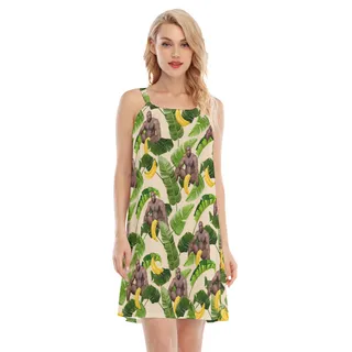 Funny Barry Wood Hawaiian Dress For Summer