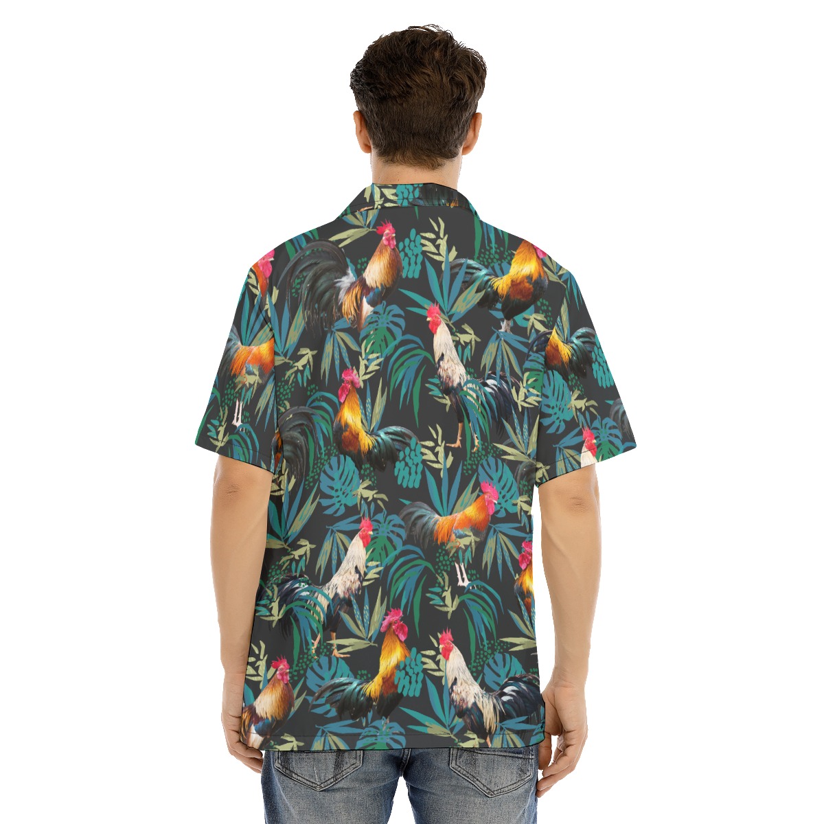 Rooster Hawaiian Shirt For Men