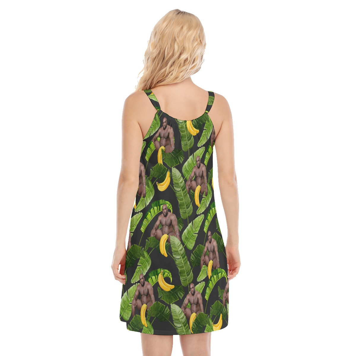 Hilarious Barry Wood Hawaiian Summer Dress