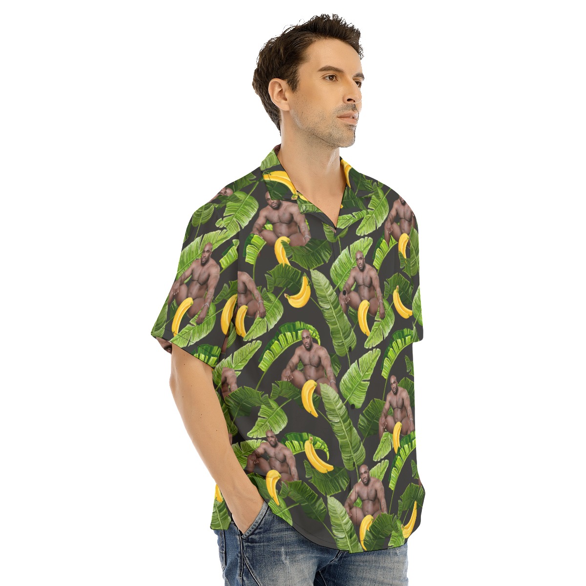 Hilarious Barry Wood Banana Tropical Shirt For Men