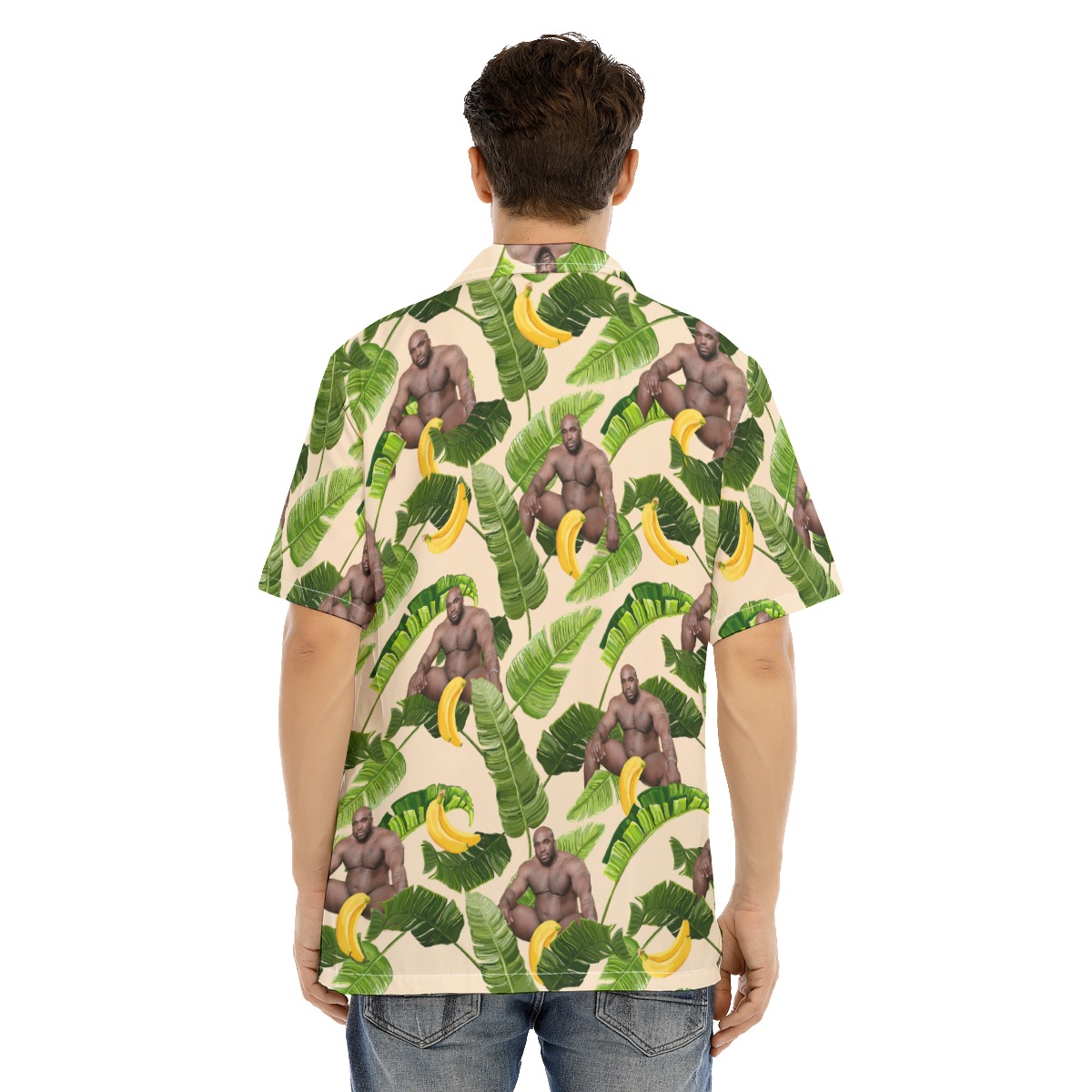 Funny Barry Wood Banana Aloha Shirt