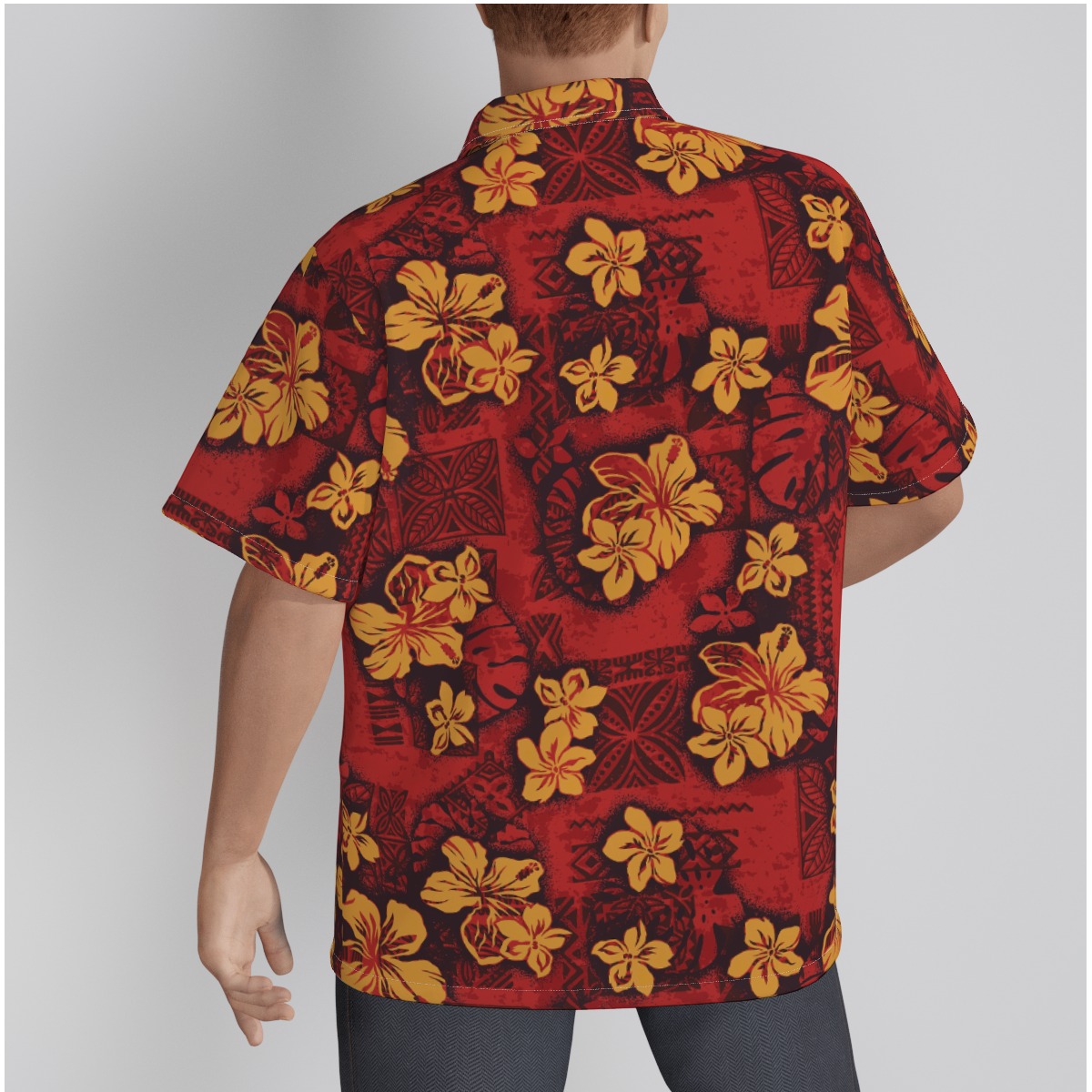 Authentic Cotton Men's Hawaiian Shirts