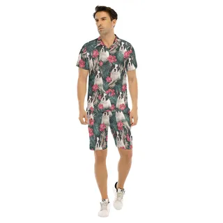 Custom Hawaiian Shirt And Shorts With Pet Face