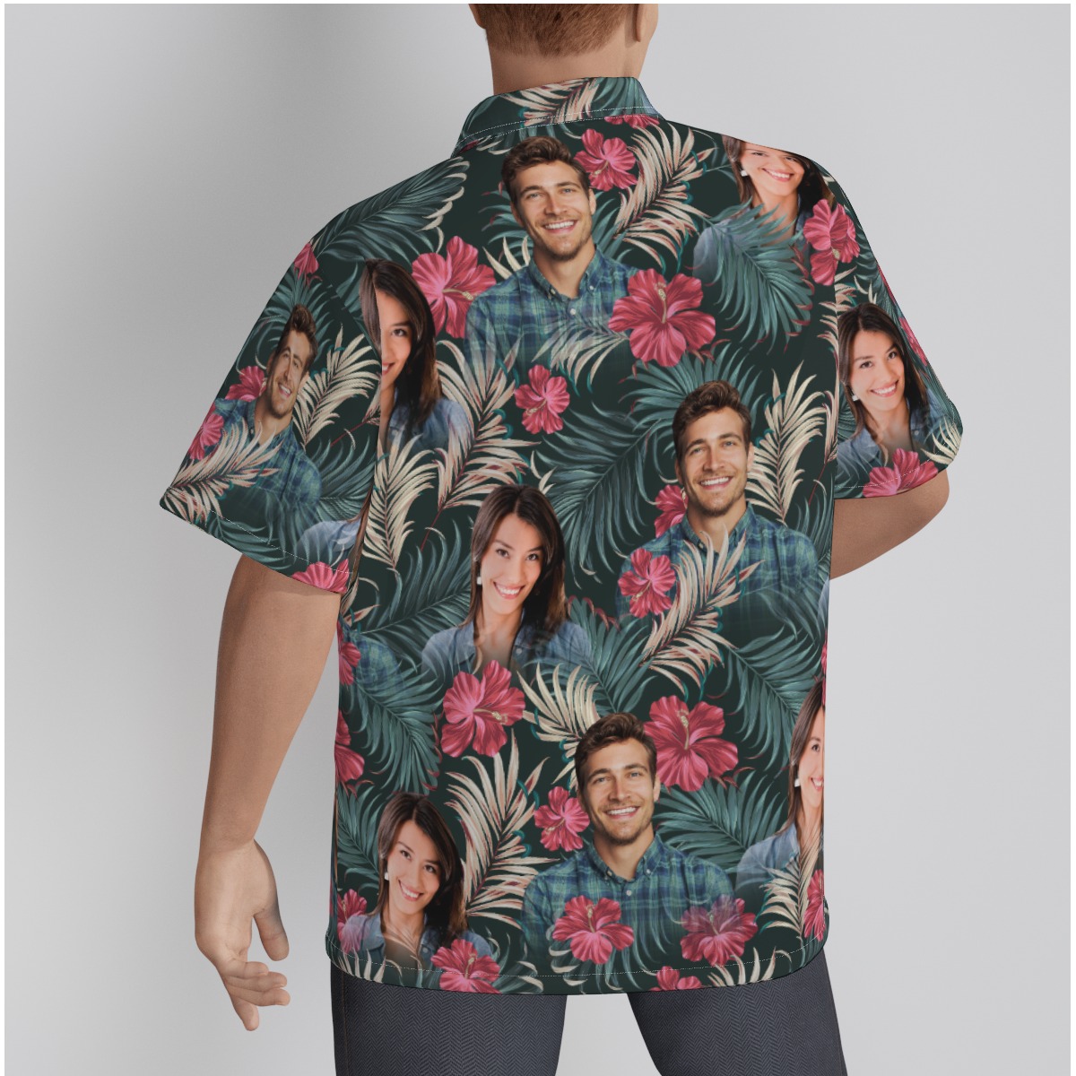 Custom 2 Faces Tropical Shirt Hawaiian Style
