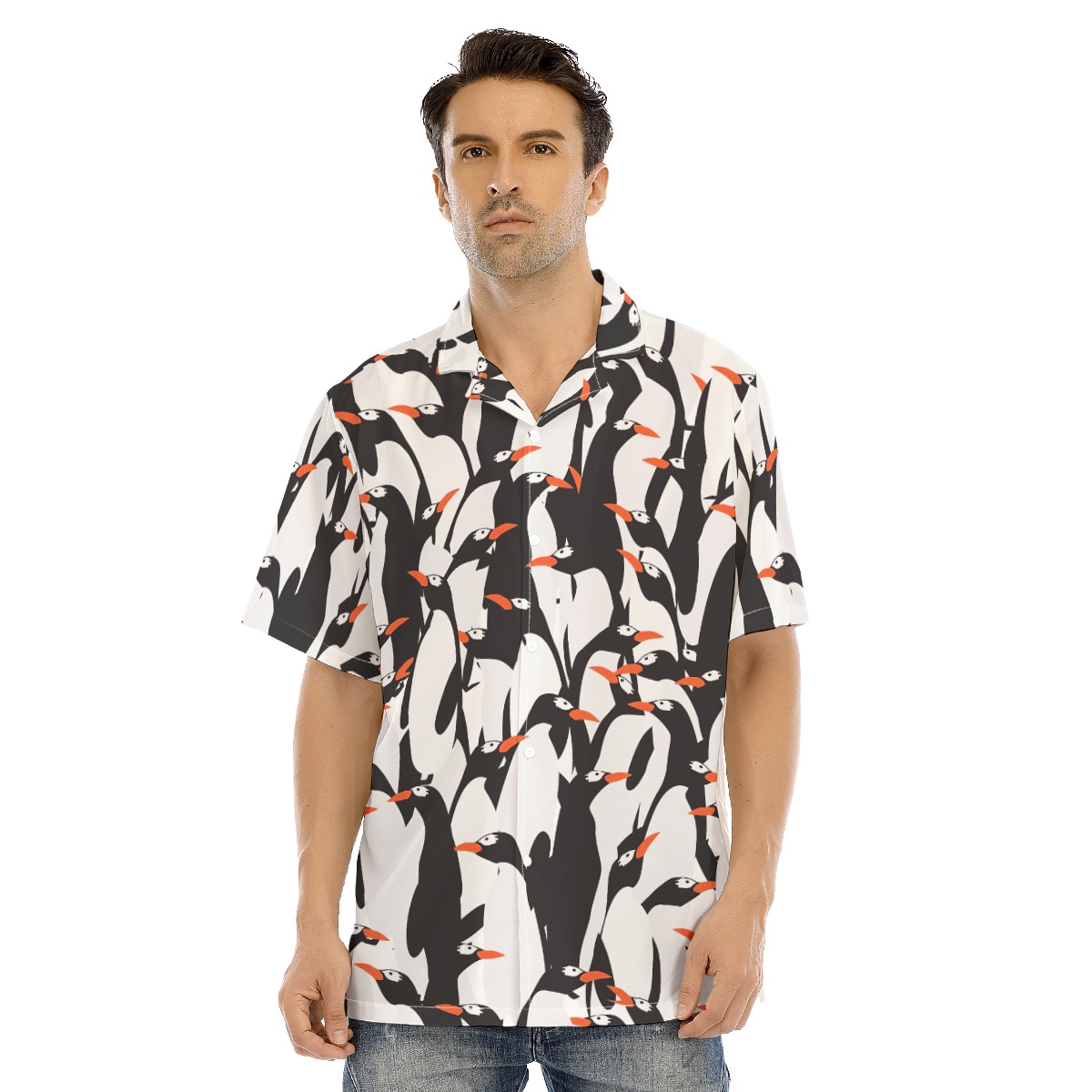 Penguin Hawaiian Shirts For Men - variant image 1