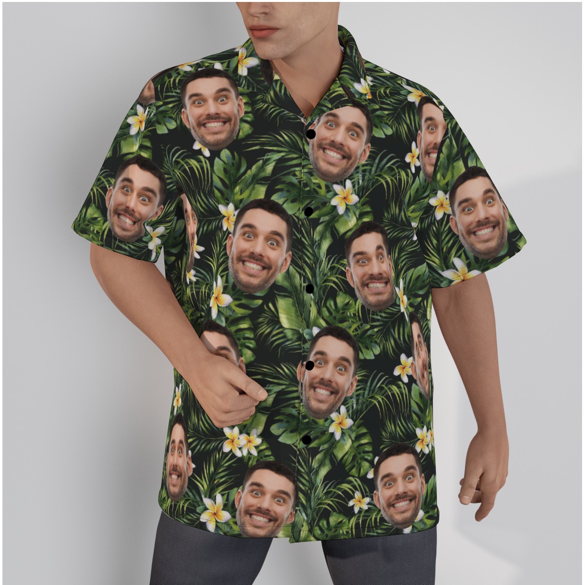 Tropical Custom Face Hawaiian Outfits - variant image 1