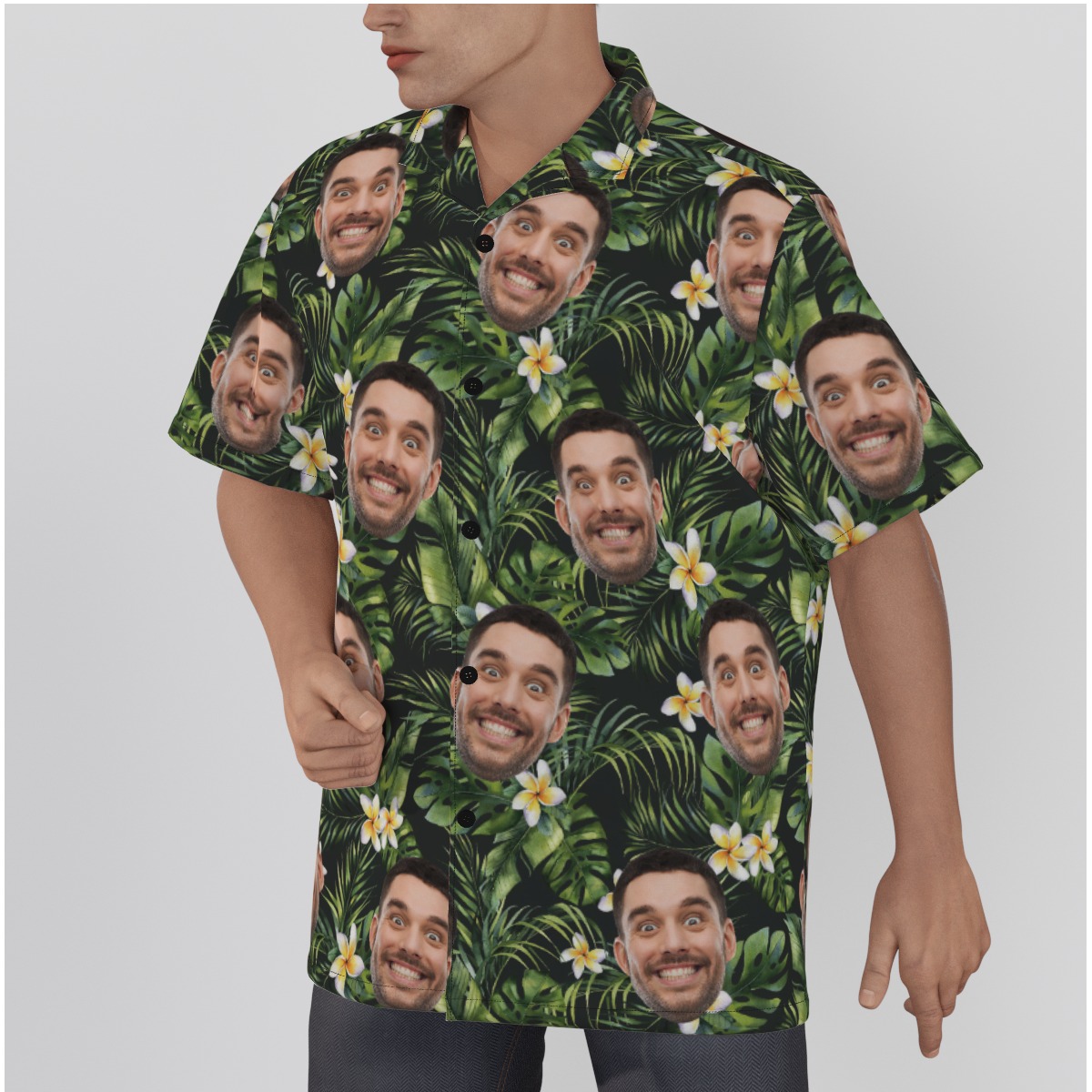 Tropical Custom Face Hawaiian Outfits
