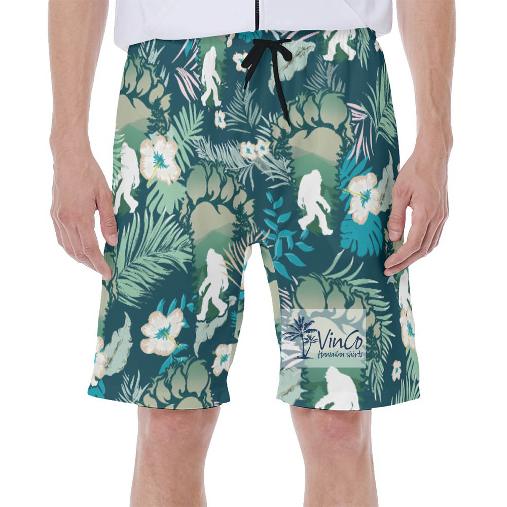 Bigfoot Hawaiian Beach Swim trunks For Men - variant image 1