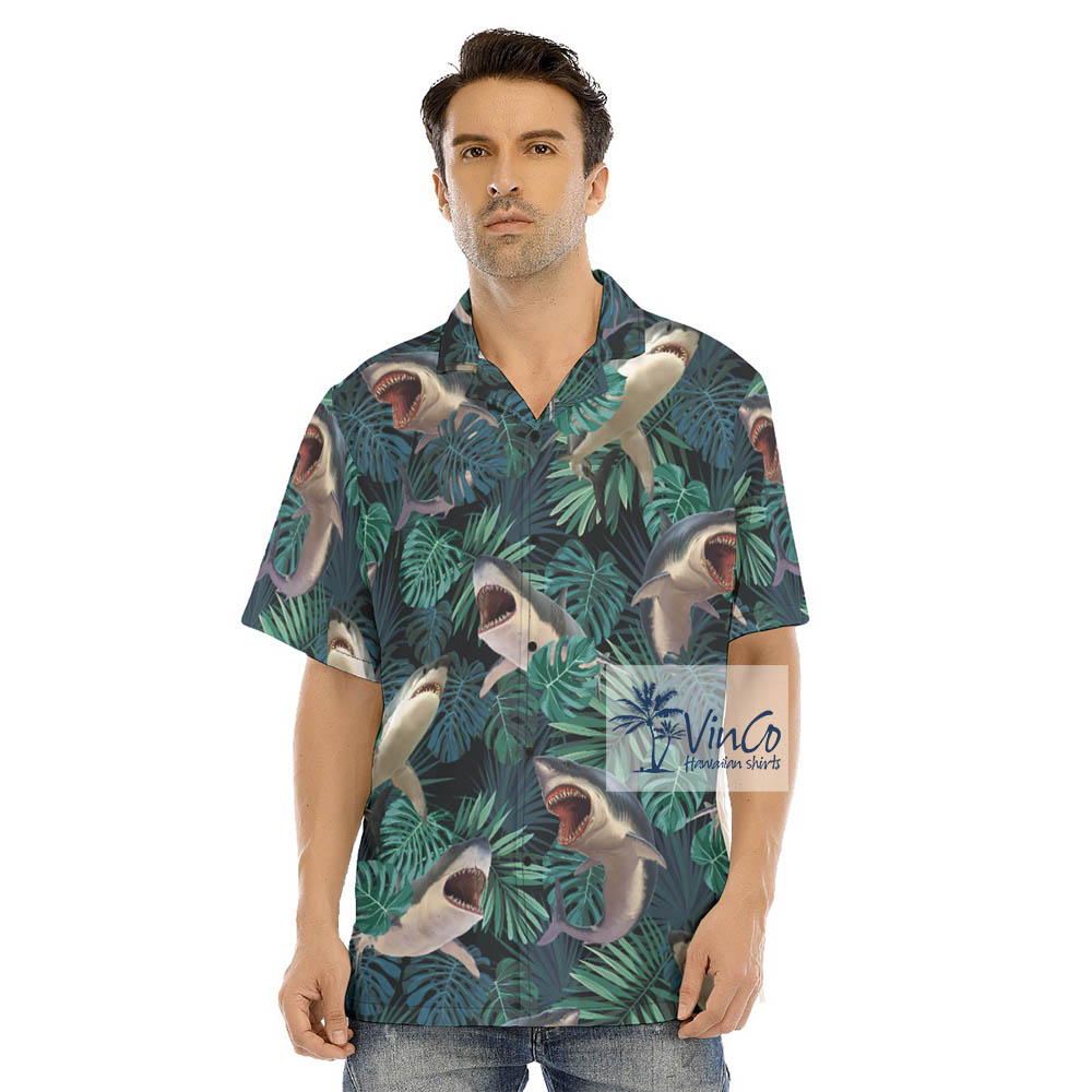 Shark Hawaiian Shirt - variant image 1