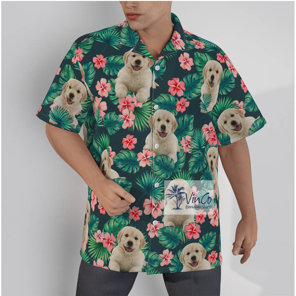 Custom Hawaiian Shirts With Dog Face - variant image 1