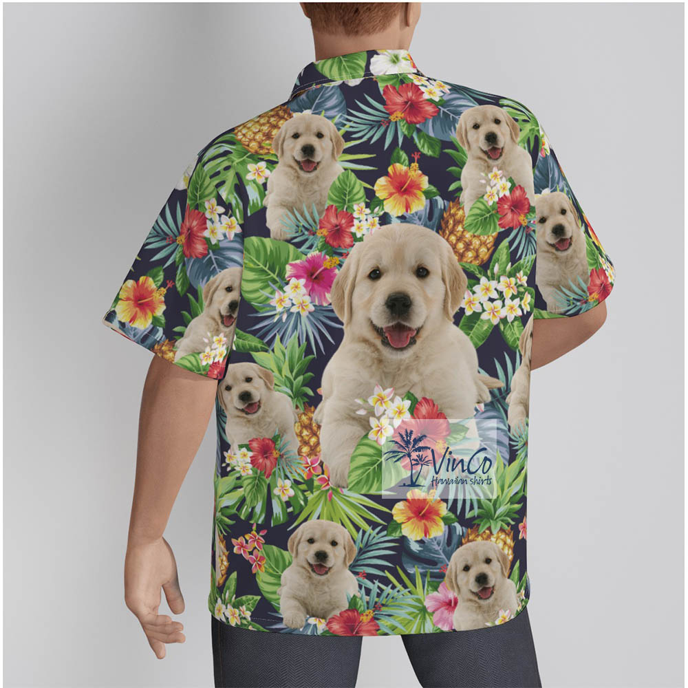 Personalized Pet Face Hawaiian Shirt For Men