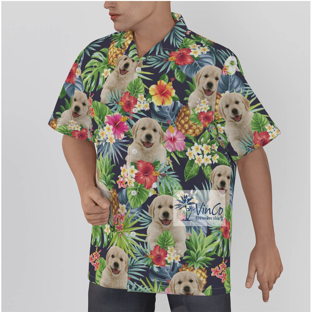 Personalized Pet Face Hawaiian Shirt For Men