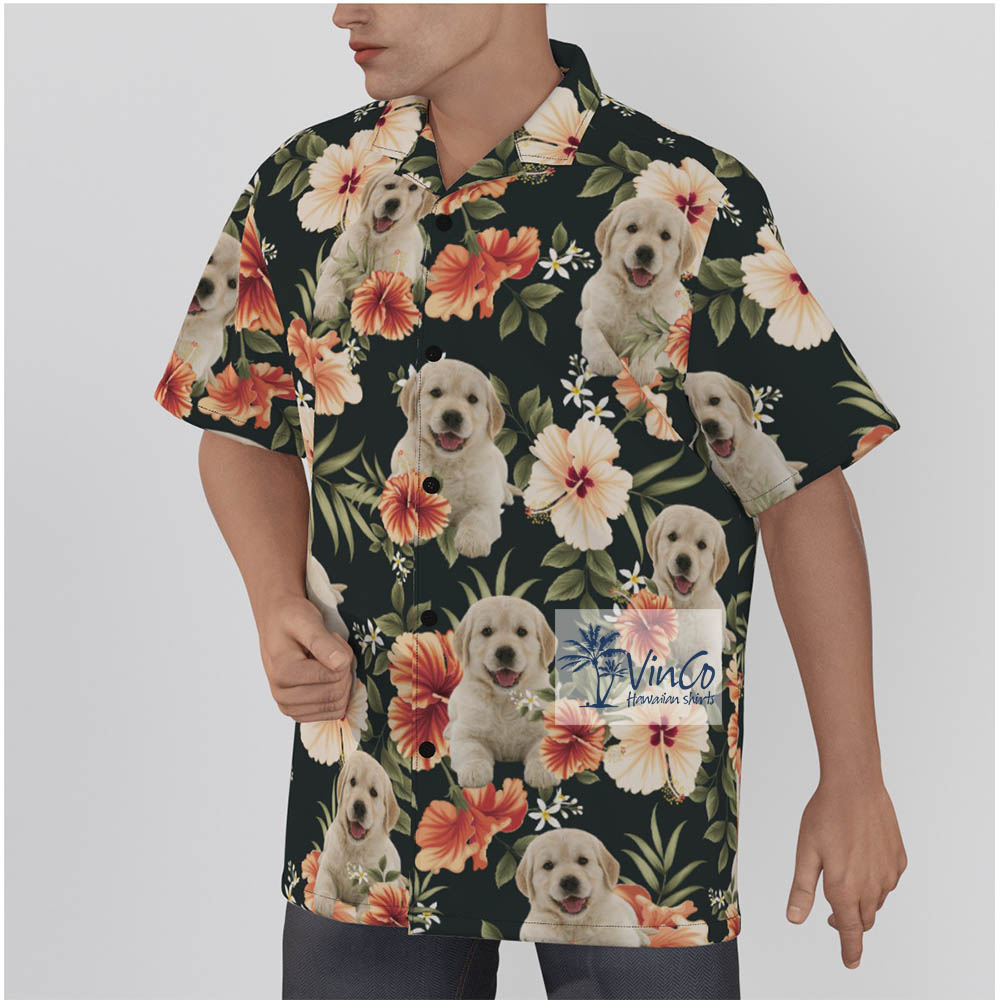 Tropical Pet Face Hawaiian Shirt