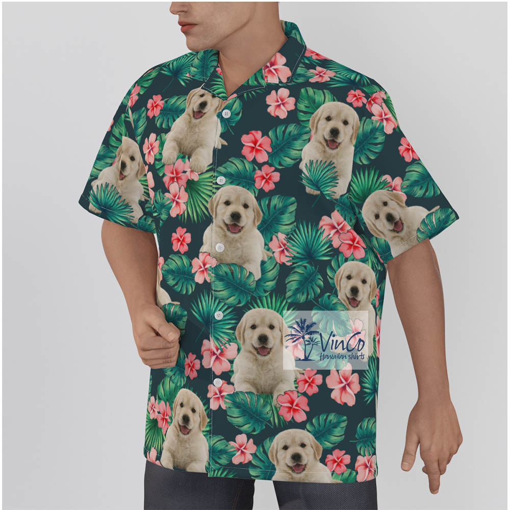 Custom Hawaiian Shirts With Dog Face