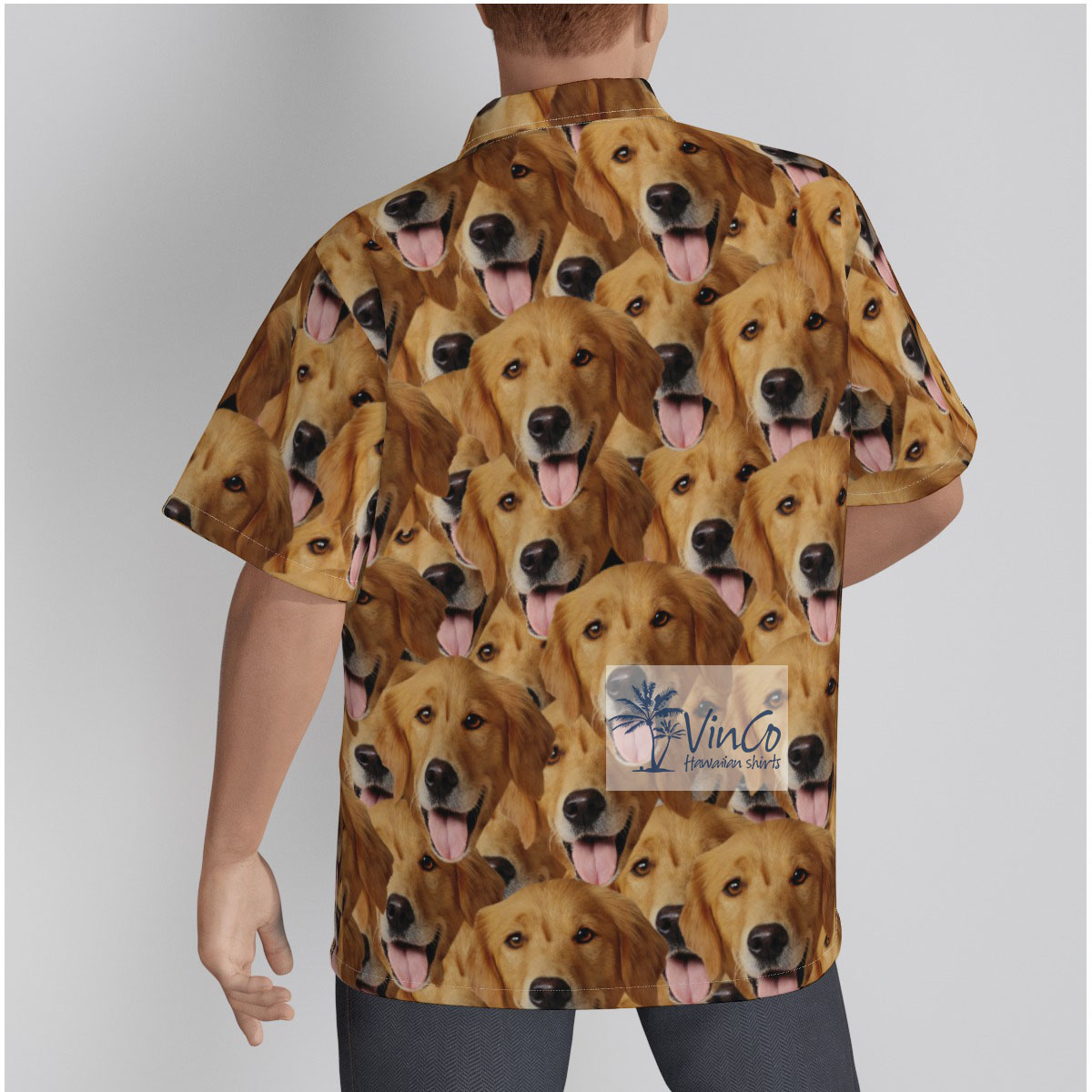 Custom Hawaiian Shirt With Dog Face Funny
