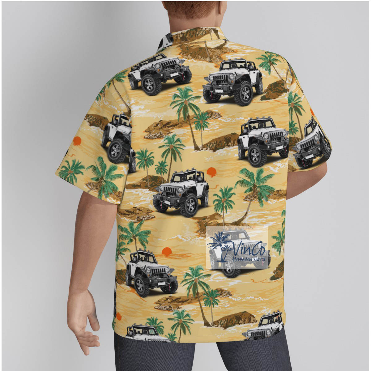Custom Car Photo Hawaiian Shirt