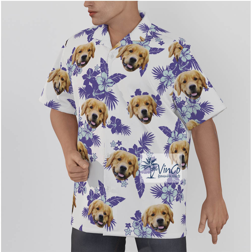 Personalized Hawaiian Shirt With Pet Face