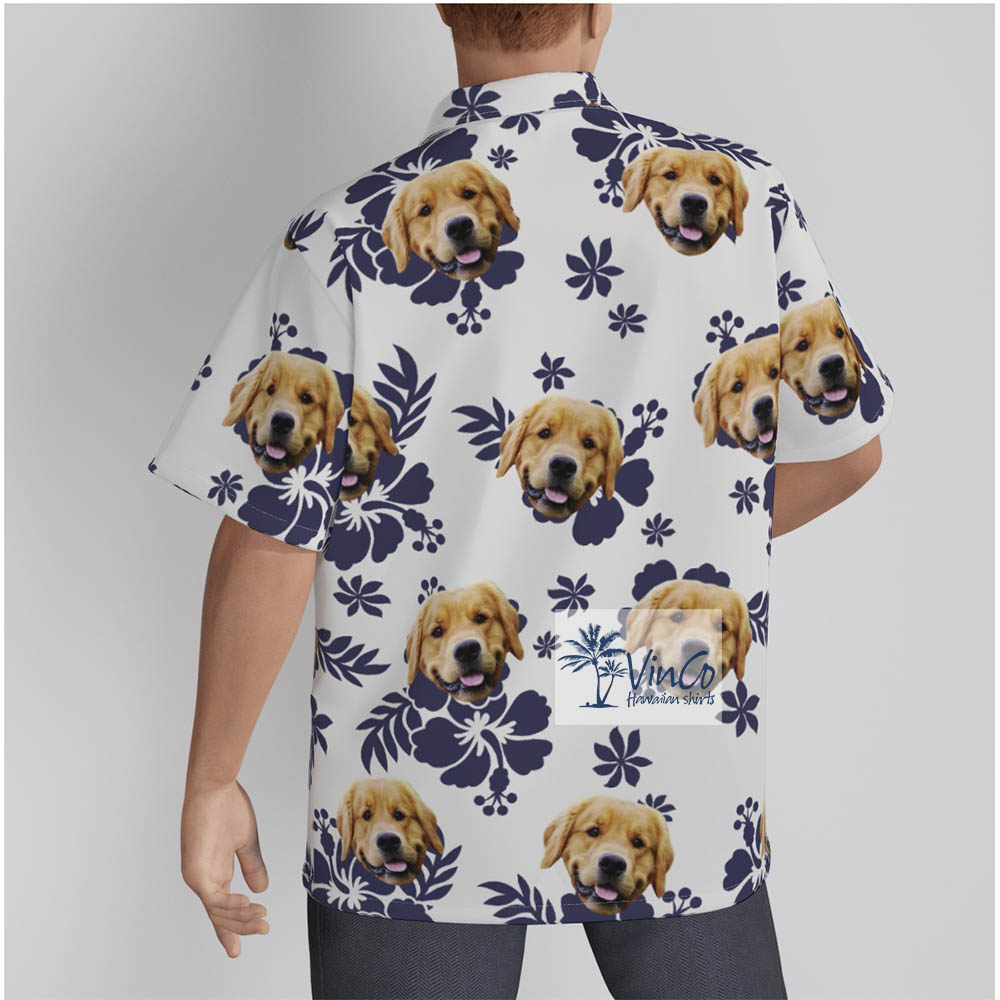 Vintage Tropical Custom Dog Hawaiian Shirt For Dog Lover