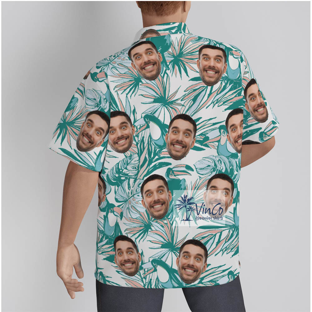 Custom Hawaiian Shirt With Multiple Faces For Men