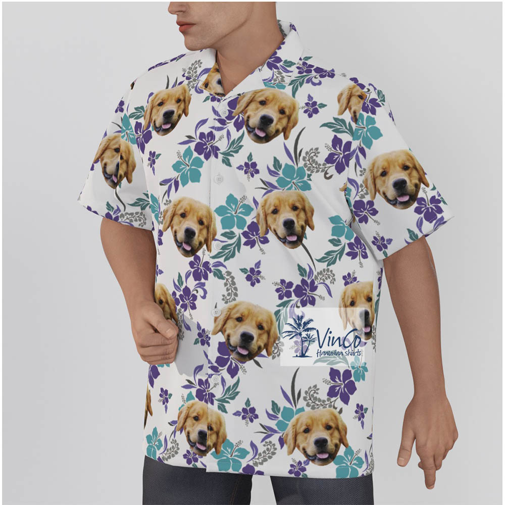 Personalized Pet Face Hawaiian Shirt