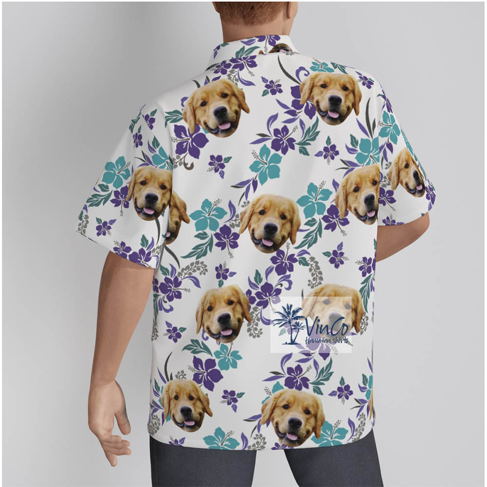 Personalized Pet Face Hawaiian Shirt