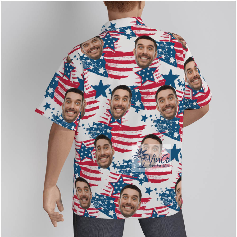 Funny Hawaiian Shirt With Your Face