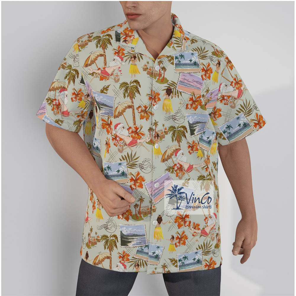 Vintage Hawaii Beauty 100% Cotton Hawaiian Shirt