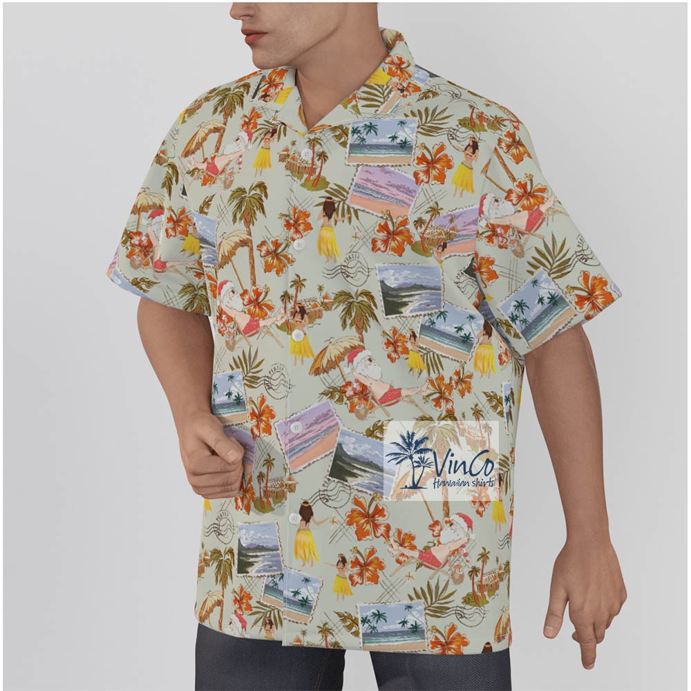Vintage Hawaii Beauty 100% Cotton Hawaiian Shirt