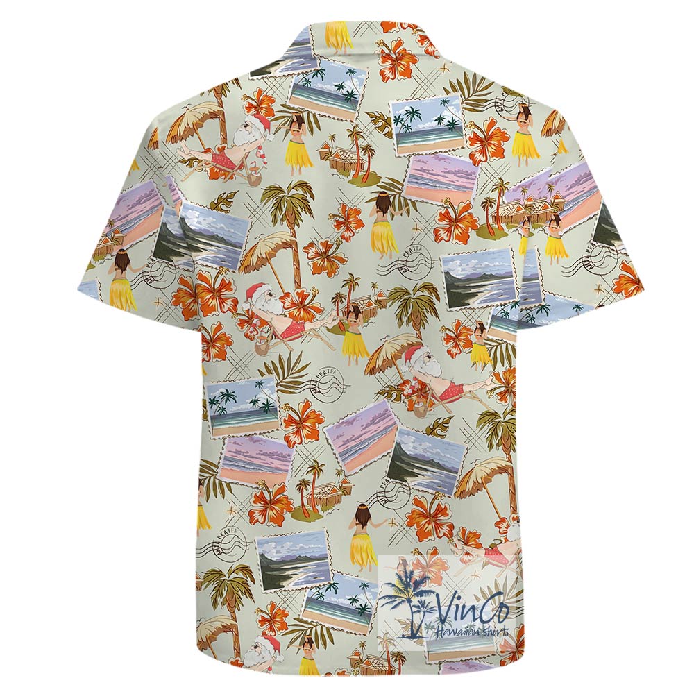 Vintage Hawaii Beauty 100% Cotton Hawaiian Shirt
