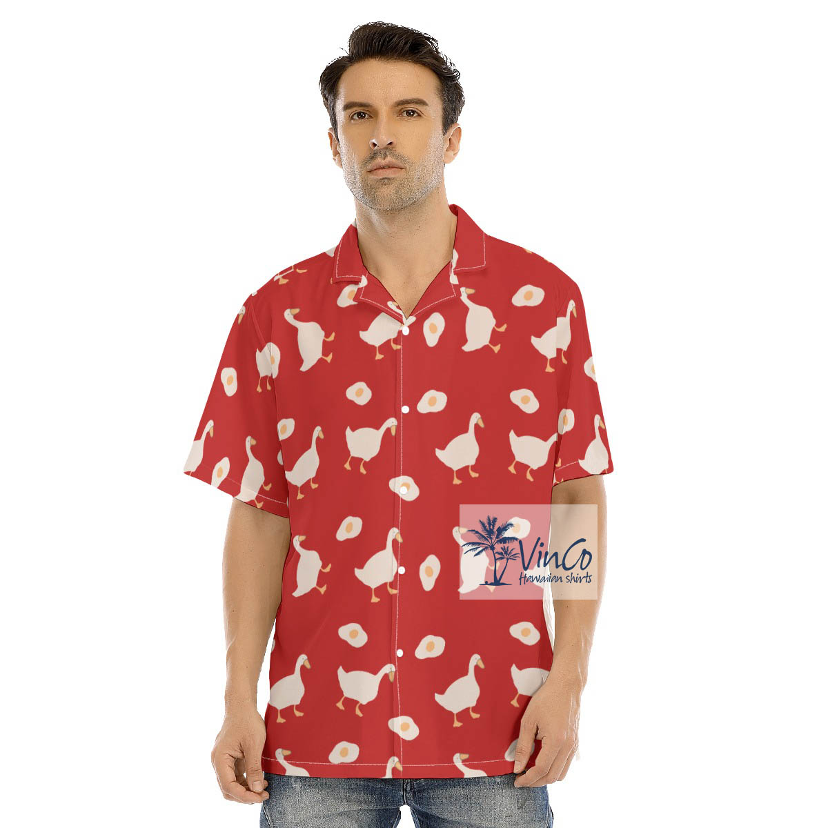 Red Goose Aloha Hawaiian Shirt - variant image 1