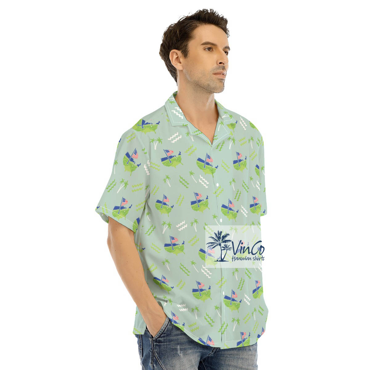 American Golf Tournament Hawaiian Shirt