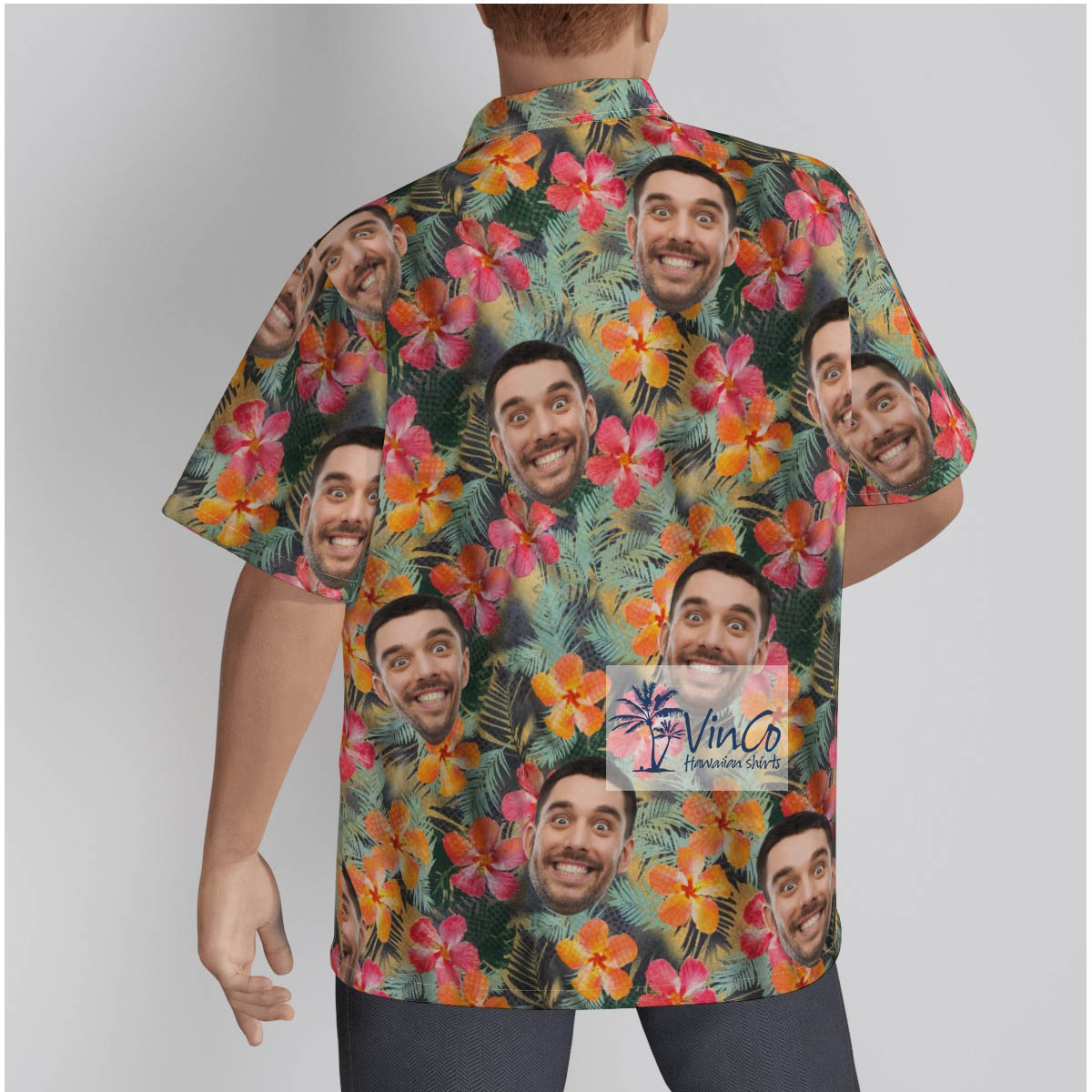 Funny Face Hawaiian Shirt Personalized Gifts