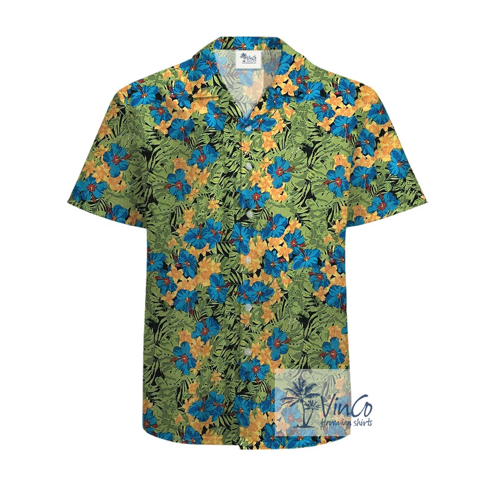 Men's Cotton Tropical Shirts - variant image 1