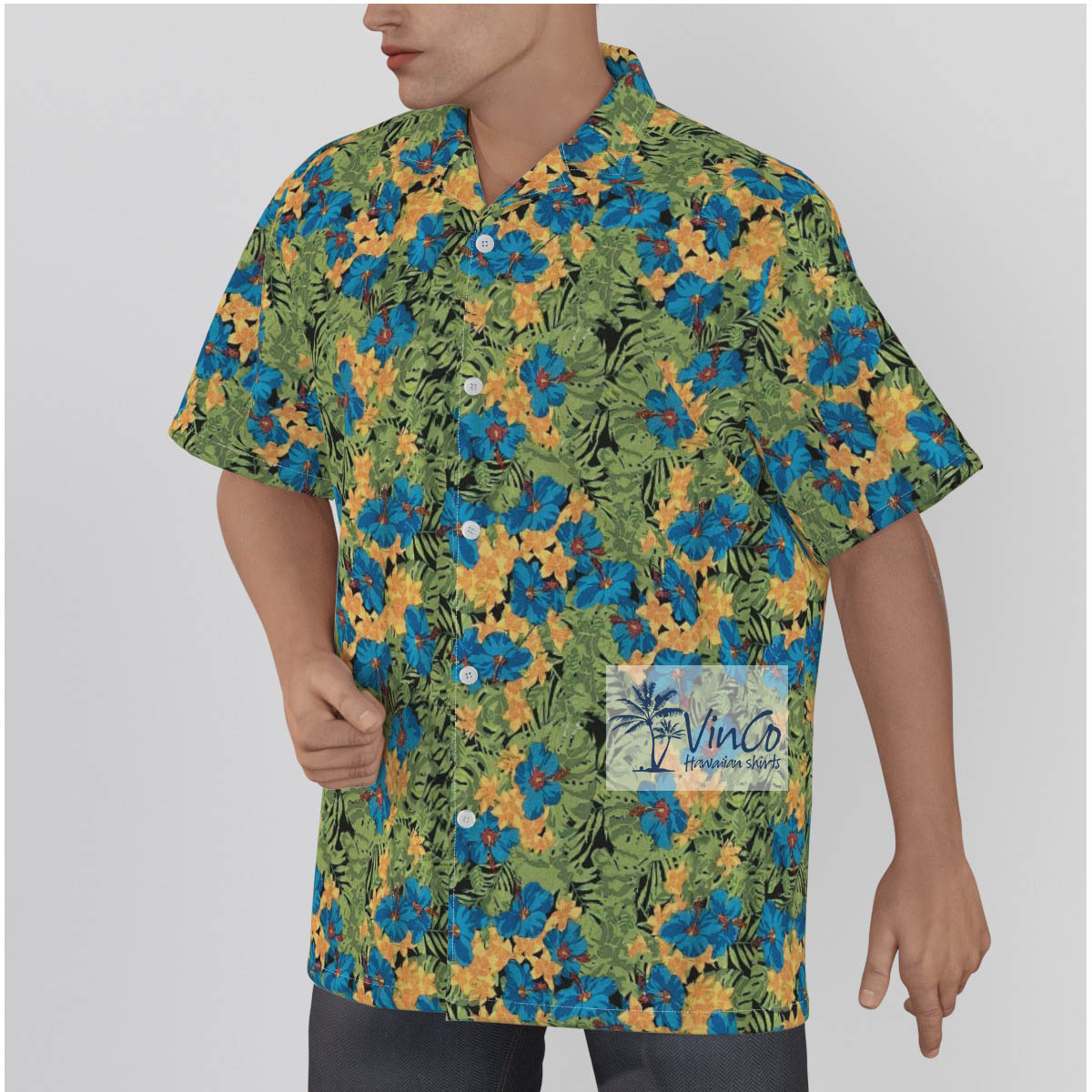 Men's Cotton Tropical Shirts