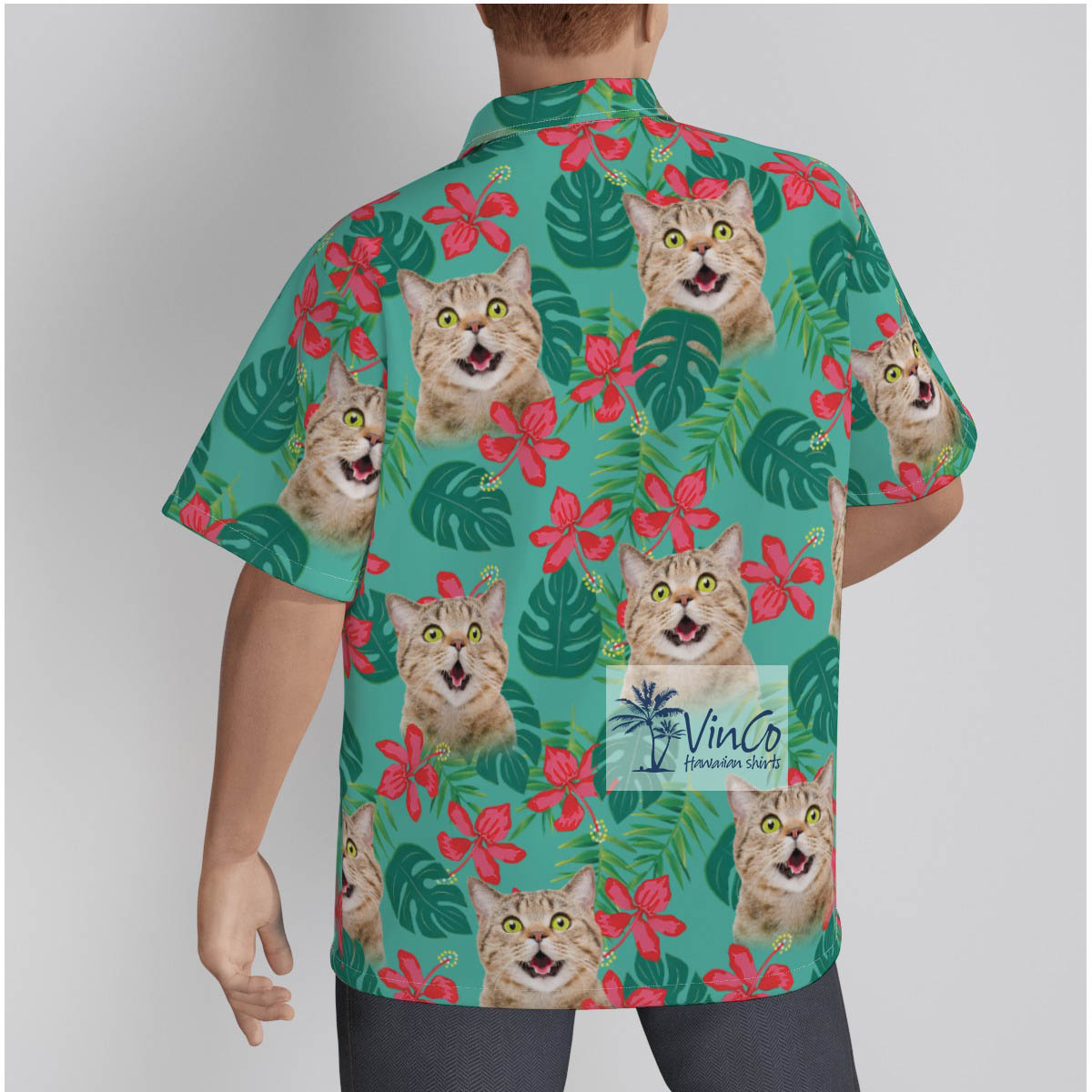 Custom Cat Hawaiian Shirt