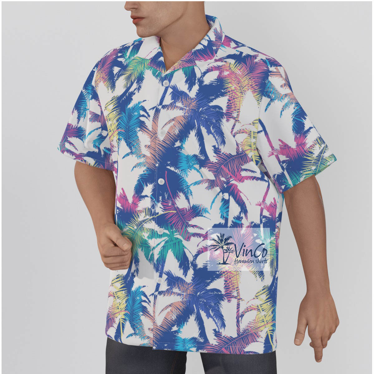 Unique Tropical Hawaiian Shirt 100% Cotton
