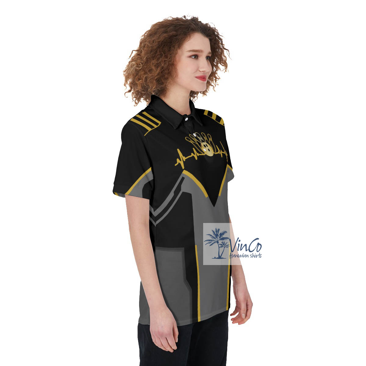 Women's Bowling Shirt With Custom Name