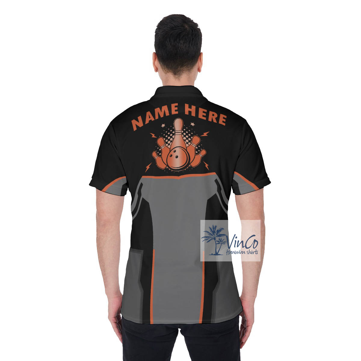 Custom Bowling Shirt With Name Or Team Name