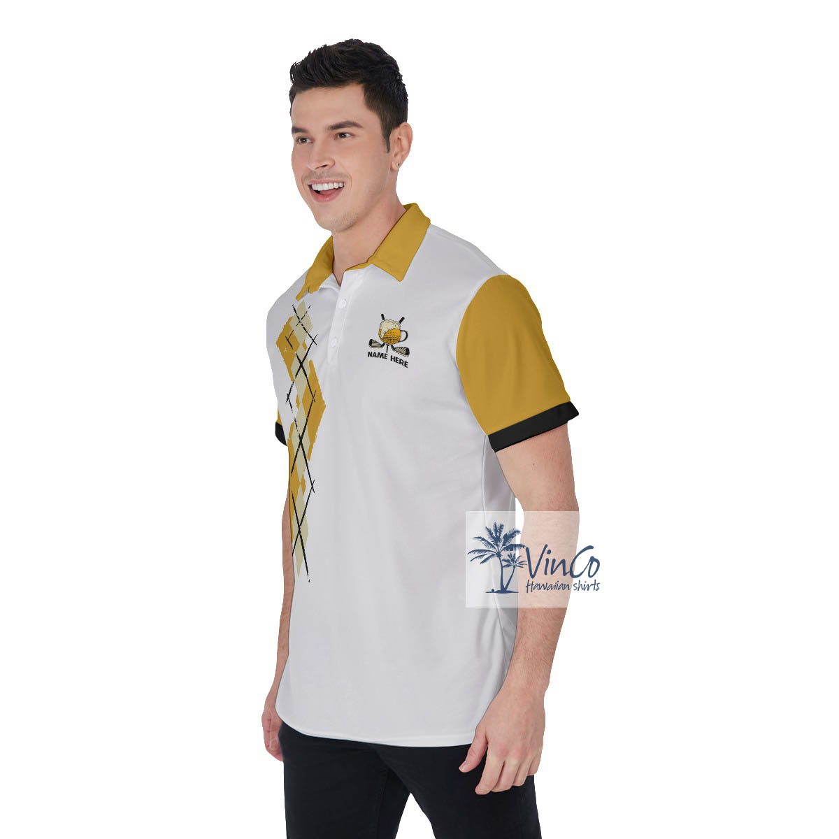 Funny Golf Friends's Fault Beer Golf Shirt With Custom Name