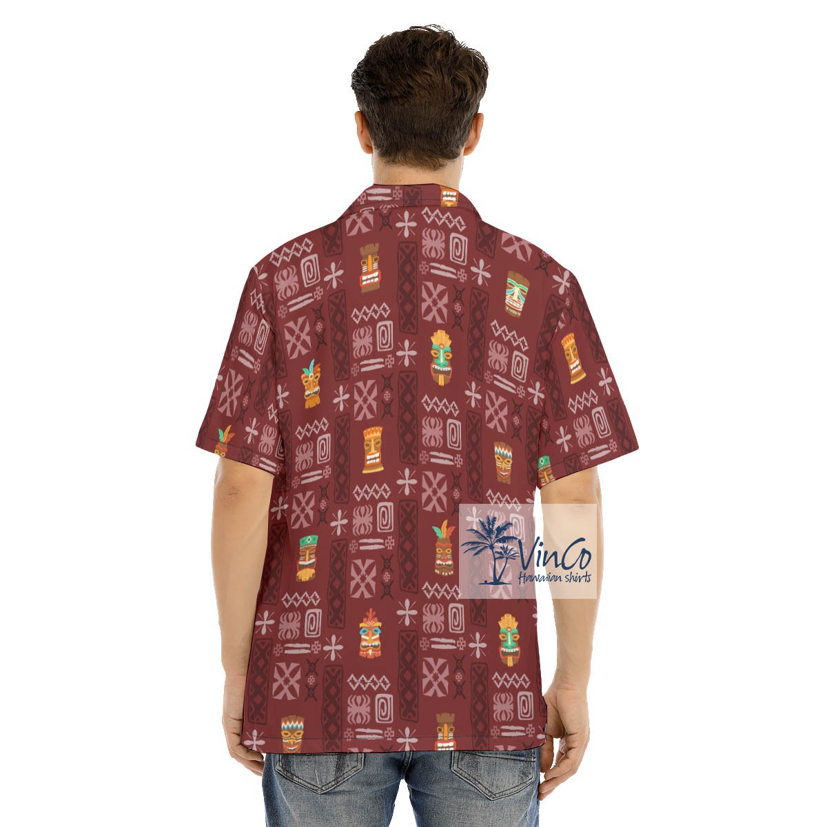 Vintage Tiki Men's Hawaiian Shirt