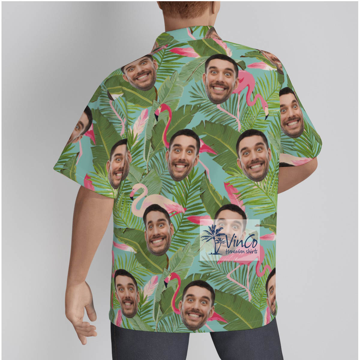 Floral Custom Hawaiian Shirt Face With Multiple Faces