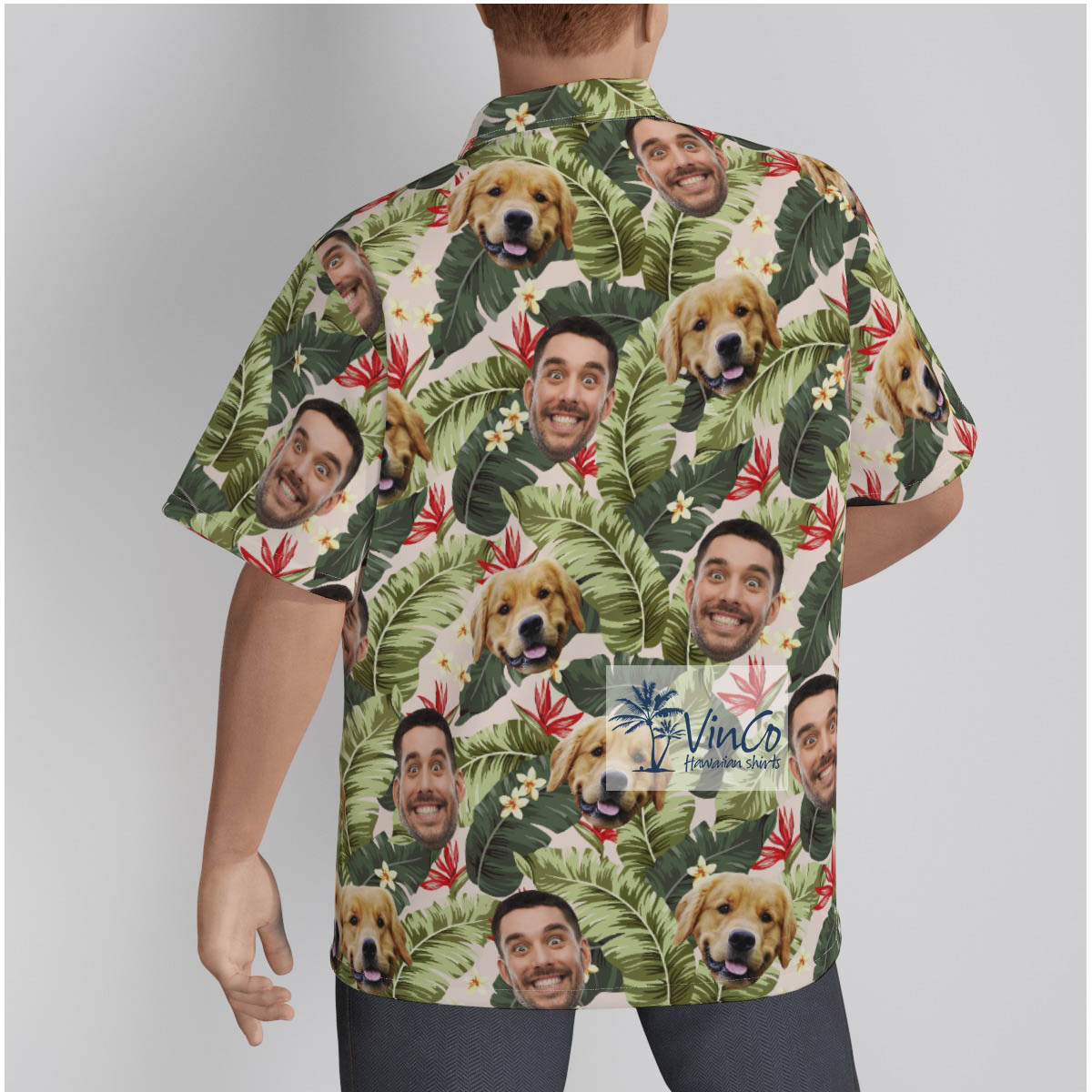 Personalized Photo Faces Aloha Shirt For Summer