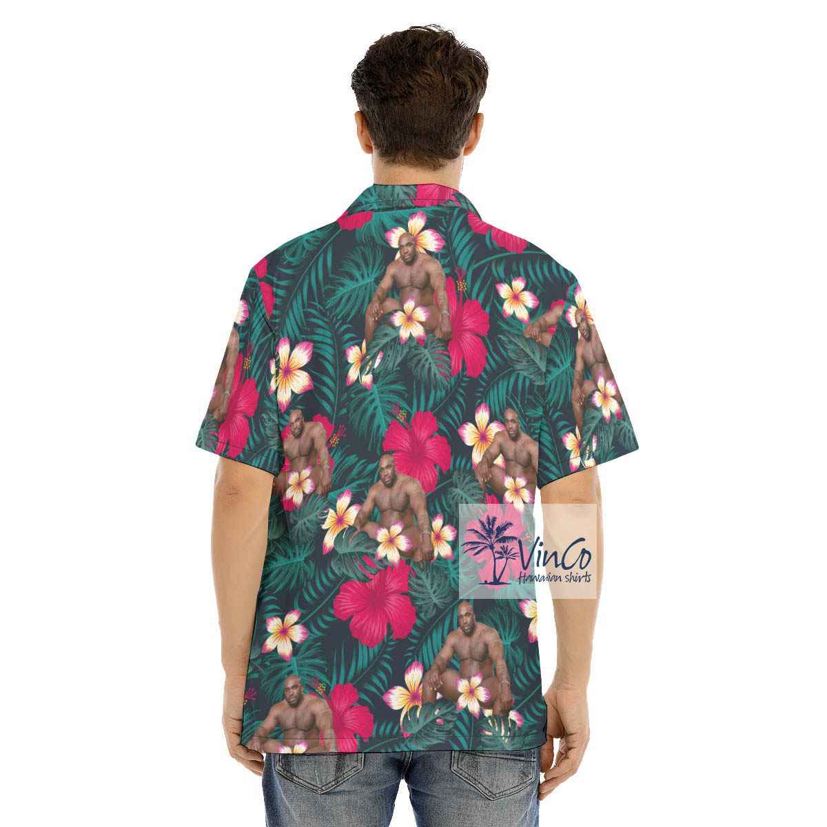 Barry Wood Floral Hawaiian Shirt For Men